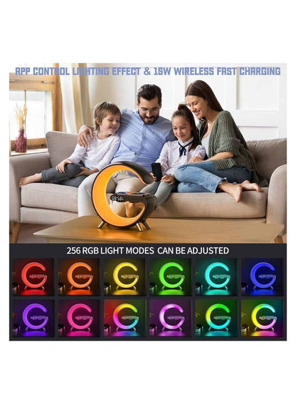 Digital Led Wireless Charger Speaker